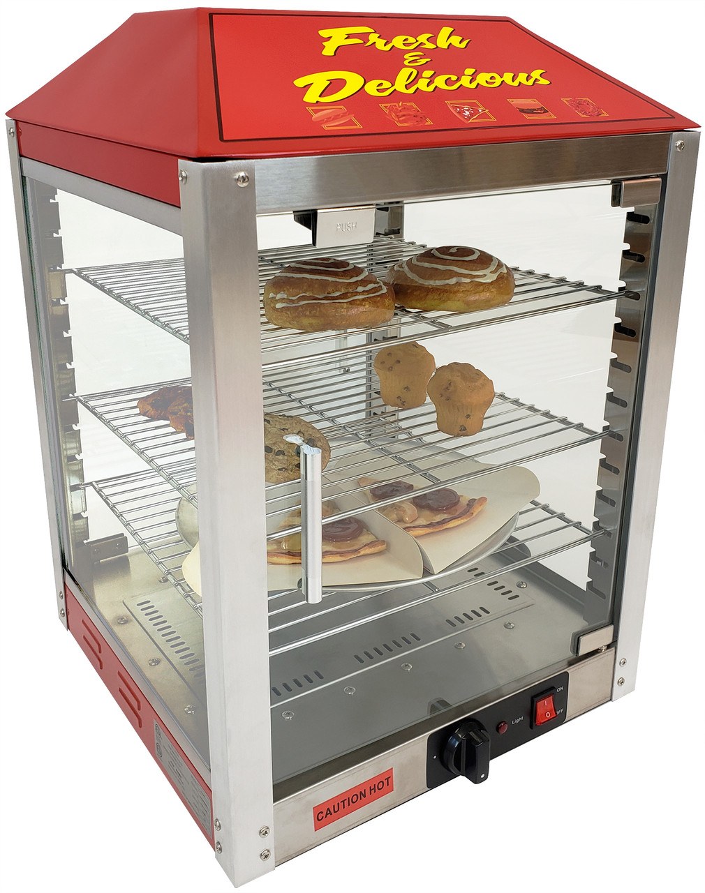 Benchmark - Two Door Pass-Thru 12" Warmer 120v