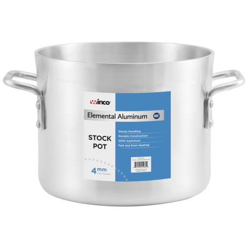 Winco - 24 qt Aluminum Stockpot - ALST24