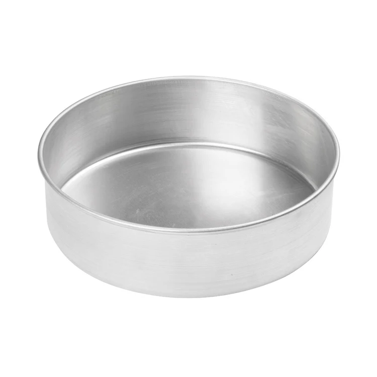 Winco ACP-123 12" x 3" Aluminum Layer Cake Pan