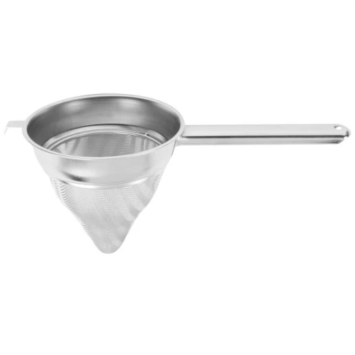 Winco CCB-8 8" Stainless Steel Bouillon Strainer with Extra Fine Mesh