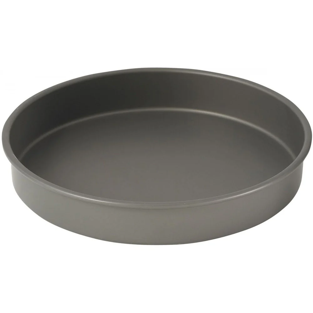 Winco HAC-142 14" Round Hard Anodized Aluminum Cake Pan
