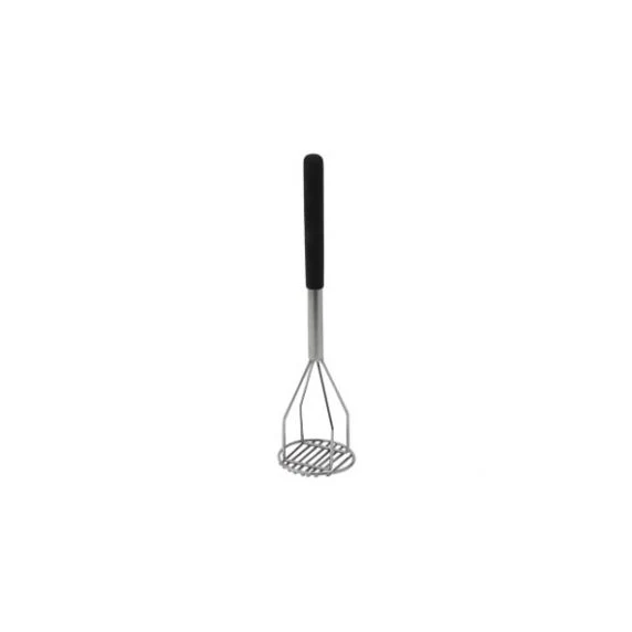 Winco 18" Round Potato Masher with Plastic Handle - PTMP-18R
