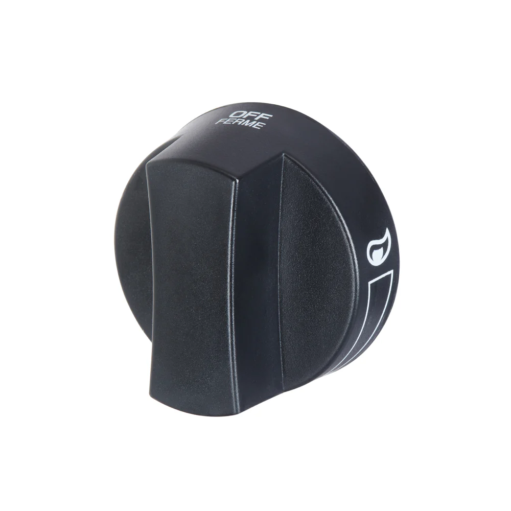 Crown Verity ZCV-2080 Black Plastic Burner Control Knob