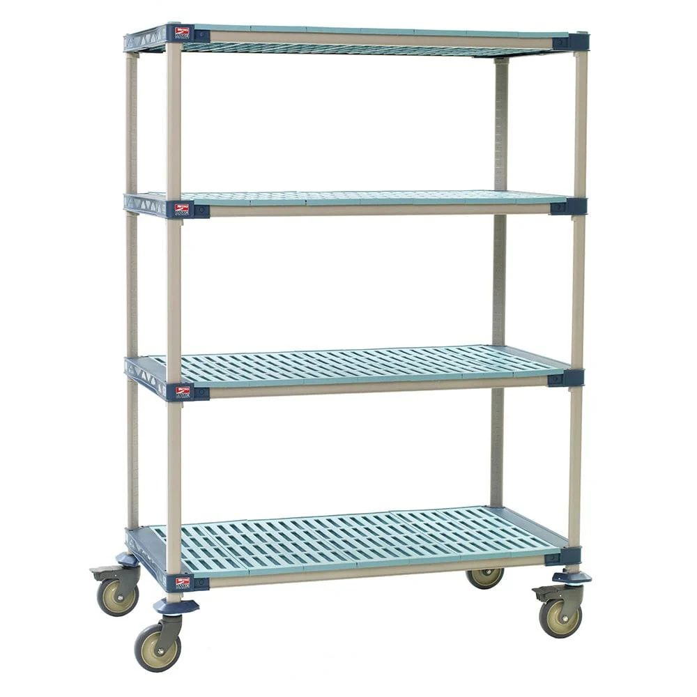 MetroMax 18" x 60" x 67.35" Polymer Louvered Shelf Kit - X366PG4
