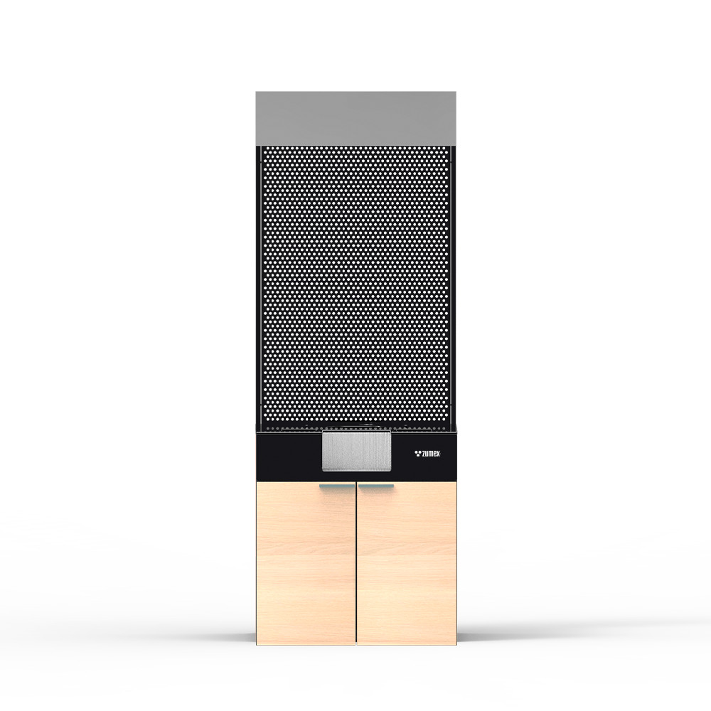 Zumex - Oiled Oak Wide Corner Podium for Speed Up & Speed S +Plus Juicers - 11818