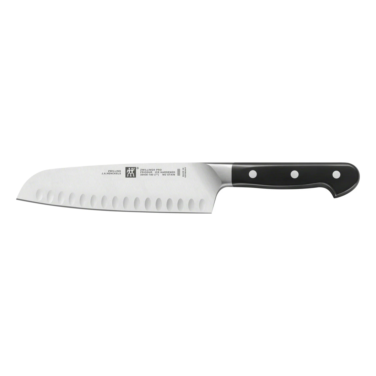 Zwilling Pro 7" Granton Edge Santoku Knife - 38408-181