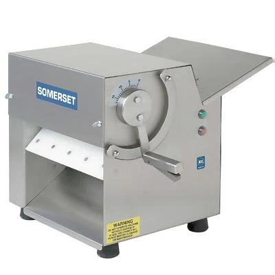 Somerset CDR-100 10" Countertop One Stage Dough Sheeter - 115V