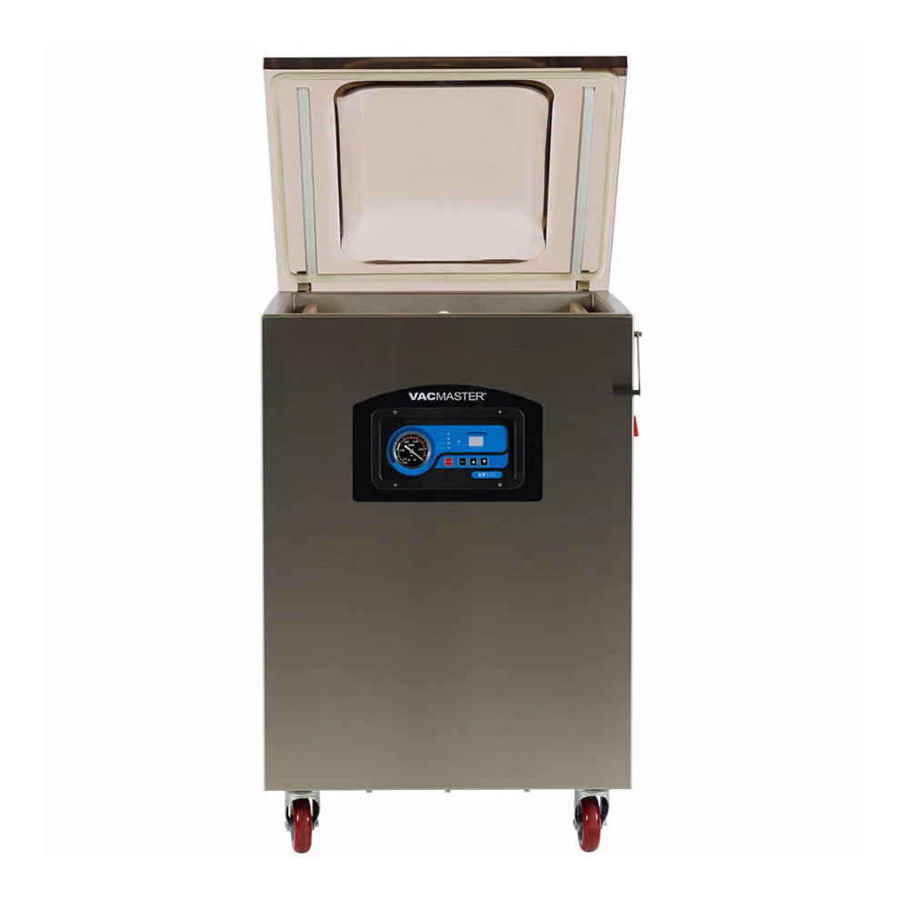VacMaster VP540 High Volume Commercial Chamber Vacuum Sealer with Two 20” Seal Bars with Double Seal Wire